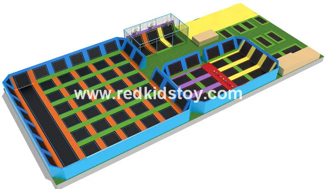 Батут для парка высшего качества сертифицированный CE большой домашний батут