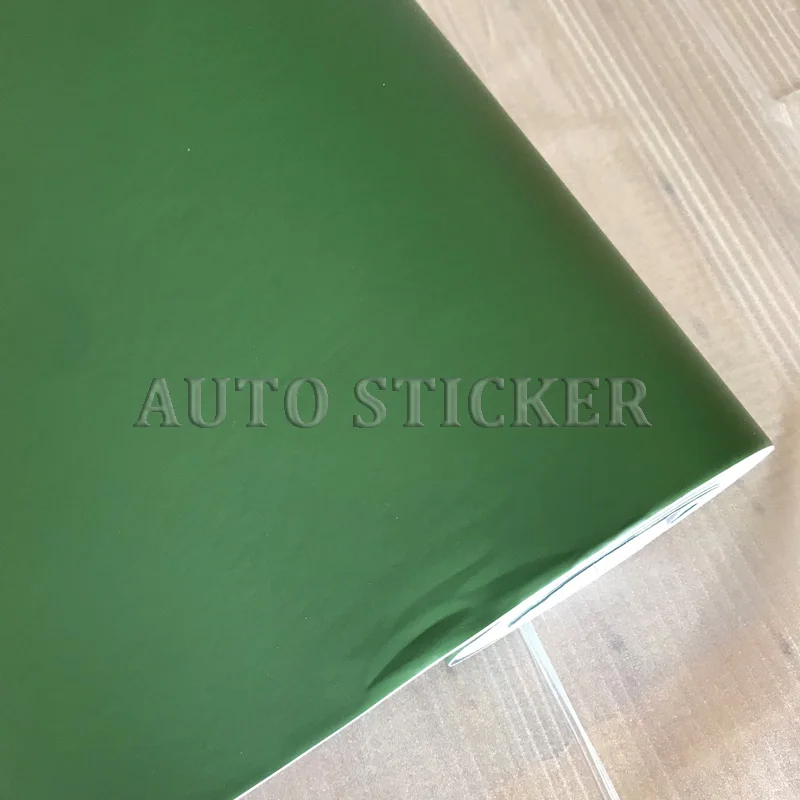 Retailing Hot Green 10/20/30/40/50cm*152cm Army Green Matte Car Wrap Vinyl  Film Matte Vinyl Wrap Matt Silver Wrap With Air Free - Car Stickers -  AliExpress