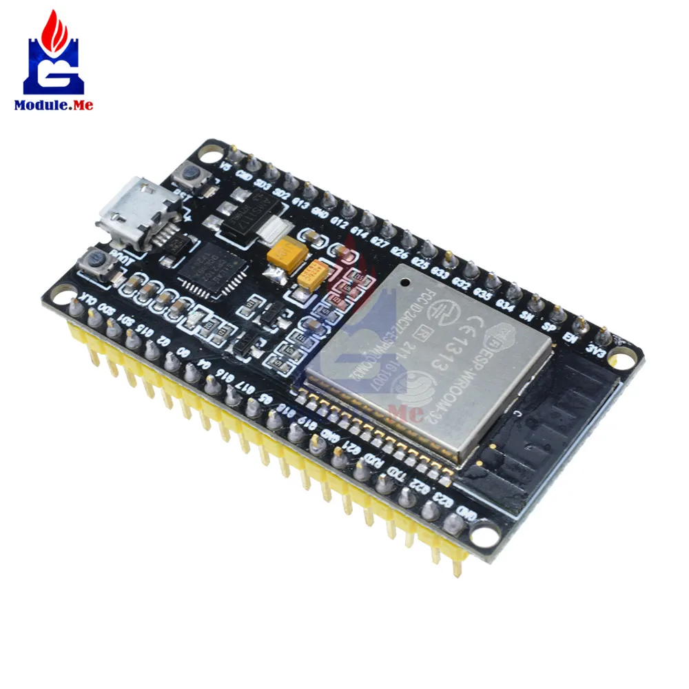 

ESP32 ESP-32 Development Board Wireless WiFi Bluetooth Dual Core CP2102 Antenna RF Power Low Noise Amplifier Filters Module