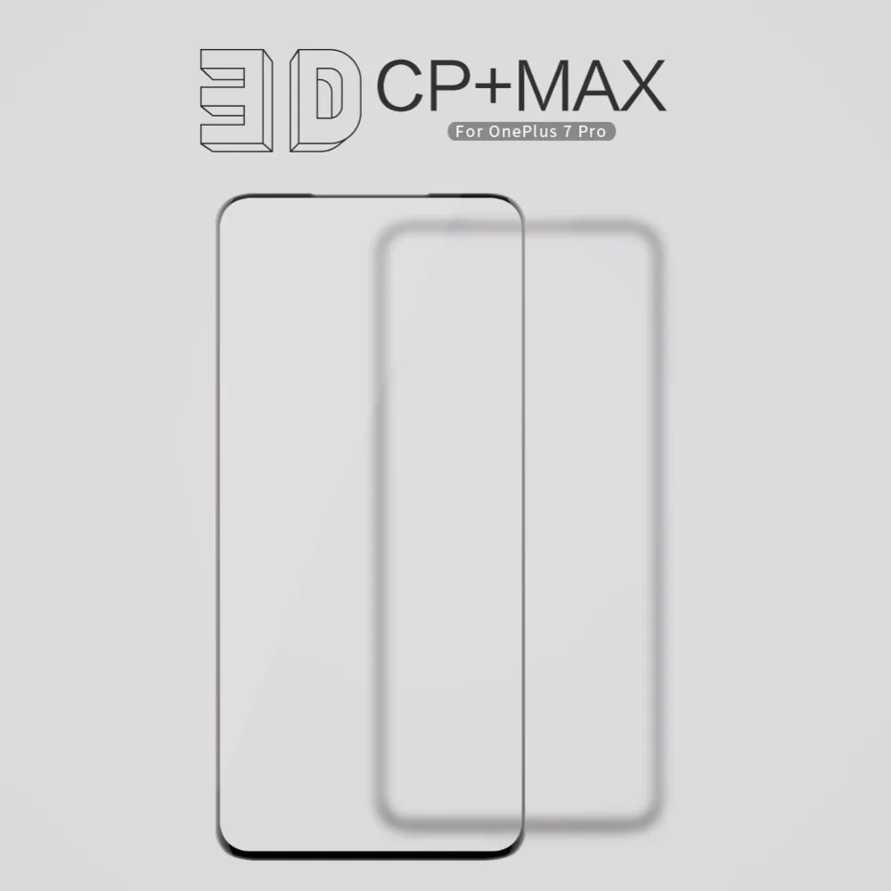 Oneplus 7 glass One plus 7 Pro защита экрана 3D полное покрытие NILLKIN Amazing 3D CP+ MAX Nano противоударное 9H защитное стекло