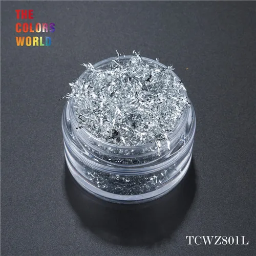 TCWZ801L 20g TCT-084 Фольга полоски металлический блеск волшебное зеркало ногтей Книги по искусству украшения ногтей гель ногтей Блеск Макияж ручной DIY Краски украшения - Цвет: TCWZ801L 20g