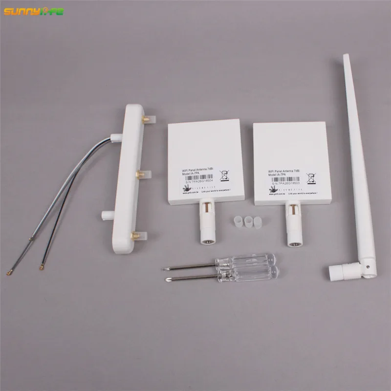 Reforço de Sinal de Antena de Transmissão de Longa Fantasma Controlador Remoto Wi-fi Painel Antena 7dbi Reforçada Distância Dji 3 4 k - Image 6