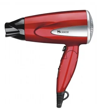 

1800W travel or home use professional hair dryer blow hot air style with Nozzles 3 speed adjust 220-240v Voltage