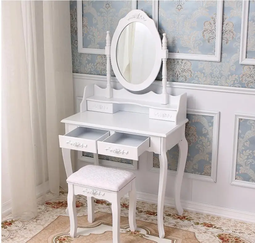 European dressing table bedroom garden small apartment simple dressing table modern princess mini economic makeup table