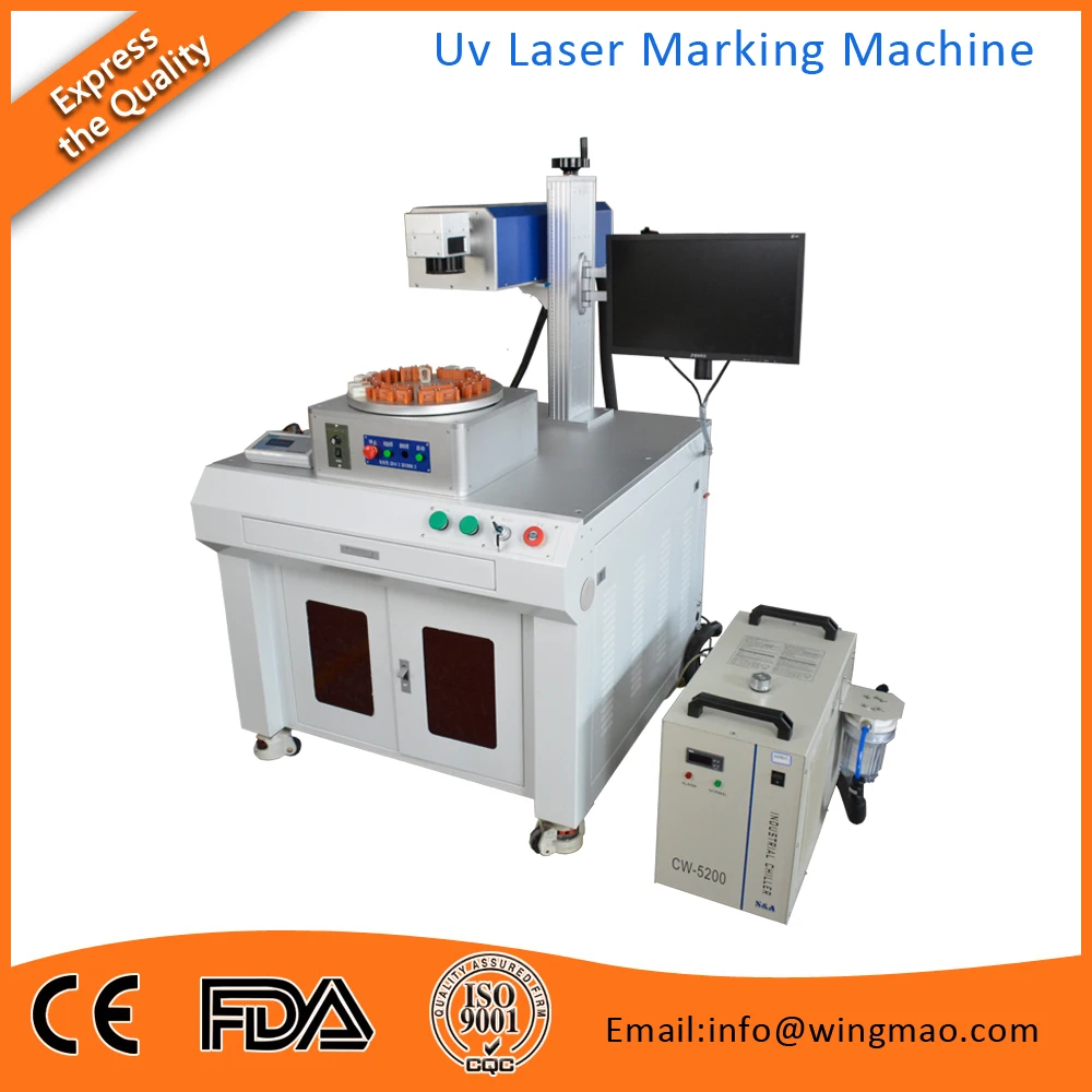 Buy High Speed 5W UV Laser Marking CNC Machine from