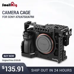 SmallRig A7m2 клетки для камеры Rig sony a7II/a7RII/a7SII с Крепление Arri rosette крепление и Холодный башмак крепление HDMI Кабельный зажим 1982