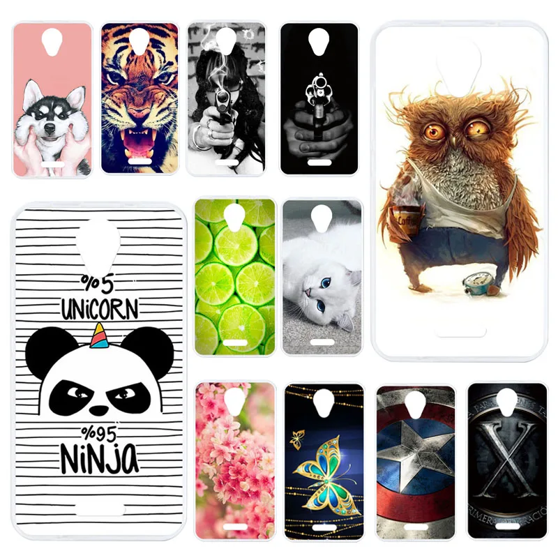 

Soft TPU Phone Case For BQ BQS-5057 Strike 2 Case Silicone Cover For BQ Mobile BQS 5057 BQ 5057 Cover Painted case Back Bumper