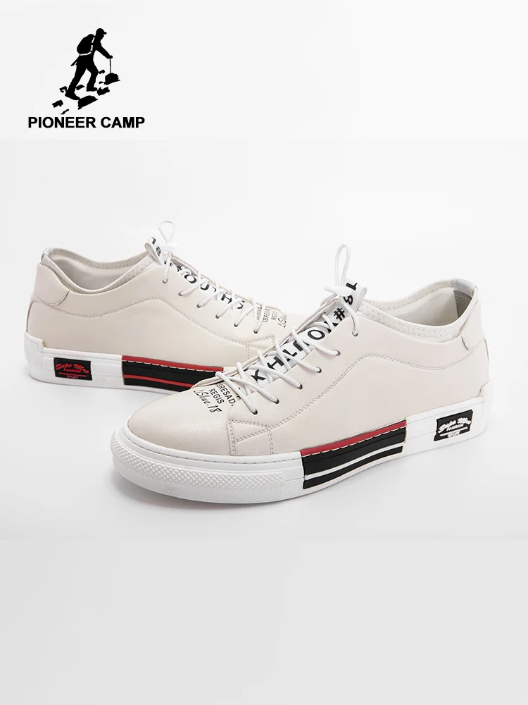 

Pioneer Camp 2019 Men Casual Skate Shoes Design Sneakers Low Upper Flat Shoes Outdoor Walking Men's Sports Shoes AXZ807019