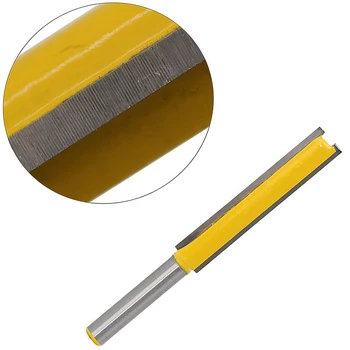 

1/4" shank Solid carbide milling Cutter,Woodworking router bit,Engraving wood tool,2 flutes straight bit,Trimming knife