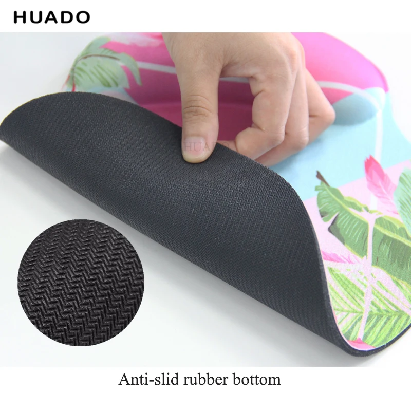 mouse pad with wrist rest Ergonomic design mouse pad for office/ home/ cyber cafe Gaming Healthy Mousepad