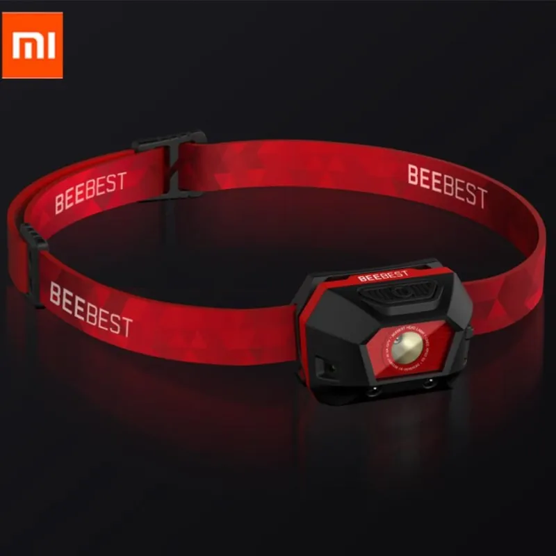 Xiaomi mijia Beebest портативный светодио дный открытый светодиодные фары вспышка света вес водостойкий удобство для ночного путешествия движения