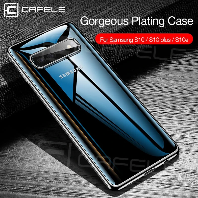 

Cafele Crystal Clear Case Cover for Samsung Galaxy S10 Transparent Soft TPU Cover Case for Samsung Galaxy S10 Plus S10 e