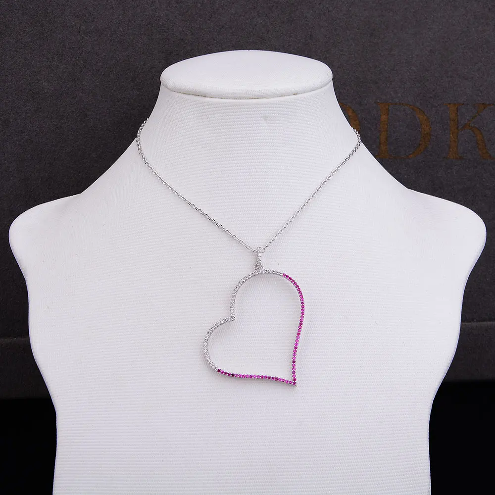 Cena Dzień matki prezent Trendy delicje początkowej Chokers naszyjnik spersonalizowane serce do układania w stos naszyjniki dla kobiet dziewczyny żona prezenty