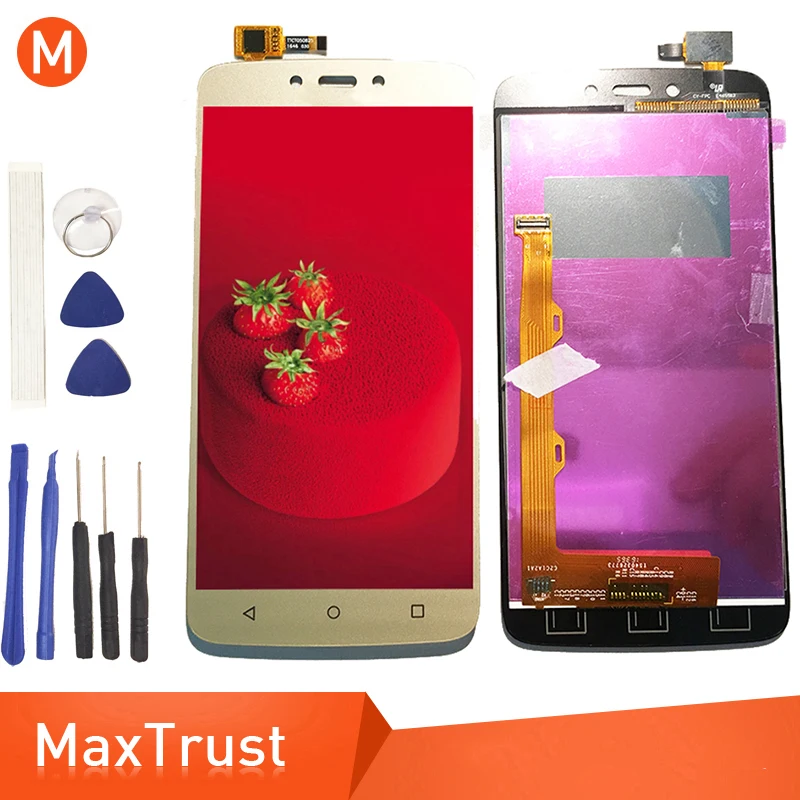 Высокое качество 5 0 &quotдля Motorola Moto C Plus XT1721 ЖК-дисплей с кодирующий