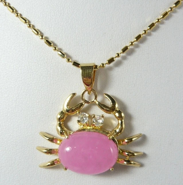 

Fashion beautiful lady Crab Pendant Necklace