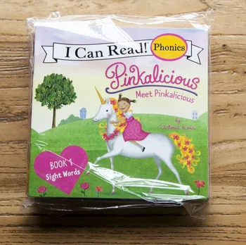 

12 books/set I Can Read Phonics pinkalicious My Very First picture book English Book For Children kids pocket story book