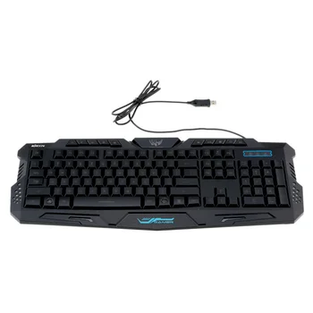 

Gaming Keyboard Wired LED Adjustable 3 Colors Backlit Backlight Gaming Keyboard for Win7 8 Vista XP OSX