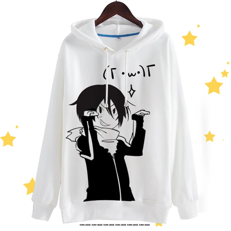 

Winter Kawaii Clothes Lolita Harajuku Hoodie Cute Novely Hooded Hoodies Poleras Sudaderas Mujer Anime Sweatshirt