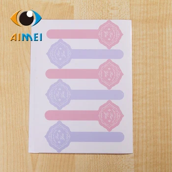 

Factory supply stickers Different region amorous feelings FOR YOU sealed lollipop stick label paper D25