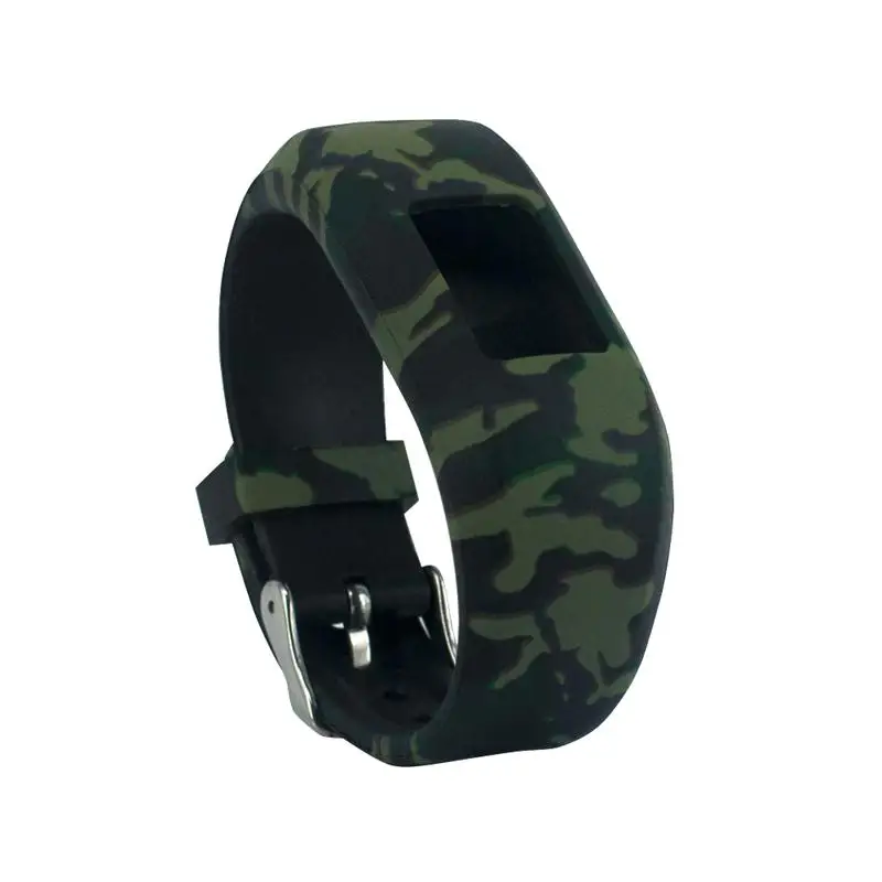 FIFATA Bracelet Silicone Strap For Garmin Vivofit JR2 / JR Sports Smart Watchband For VivoFit JR JR2 Replace Straps Accessories