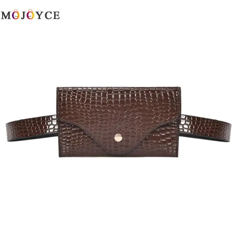 Classic Lady Stone Pattern PU Leather Waist Pack Women Designer Fanny Pack Fashion Mini Belt Bag Classic Lady Stone Pattern PU Leather Waist Pack Women Designer Fanny Pack Fashion Mini Belt Bag