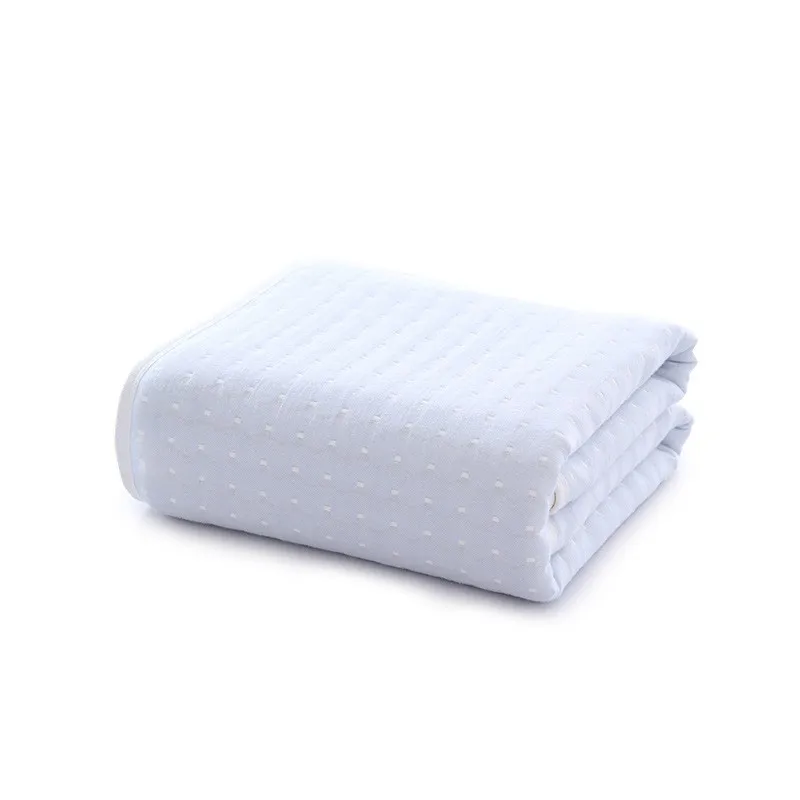 MOTOHOOD Cute Dot Baby Blankets Newborn Super Soft Muslin Swaddle Wrap Baby Stuff For Newborns Baby Quilt Baby Girl Blanket (8)