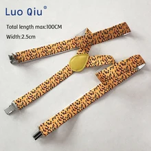 Желтый узор Мужской пояс мужской и женский слинг полиэстер y-ремень Регулируемая эластичность