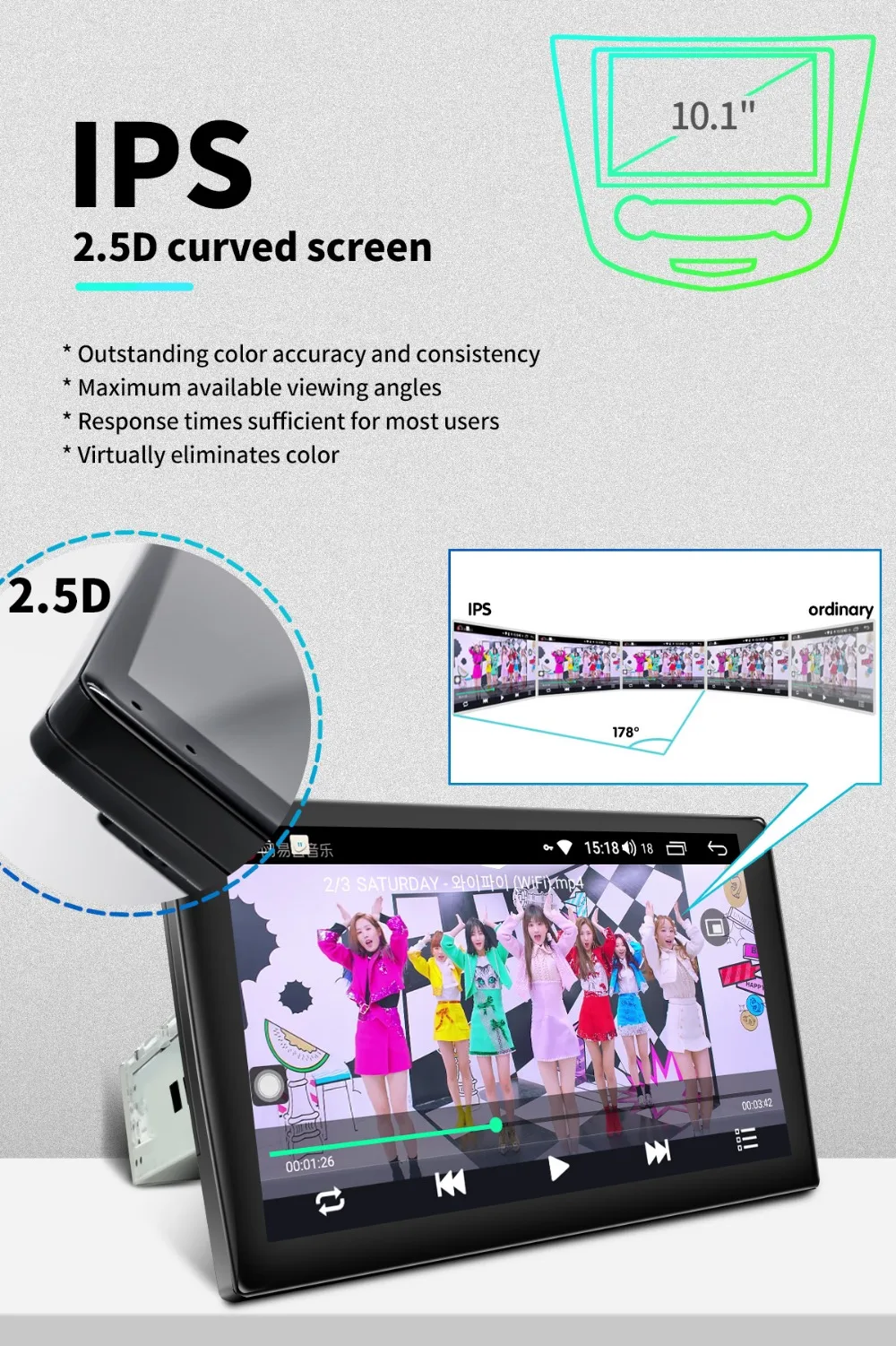 Best 10.1"IPS Android8.1 Car Radio Stereo 2GB +32GB Head Unit Built-in DSP For Nissan Qashqai 2015+ GPS Multimedia Player Mirror link 5