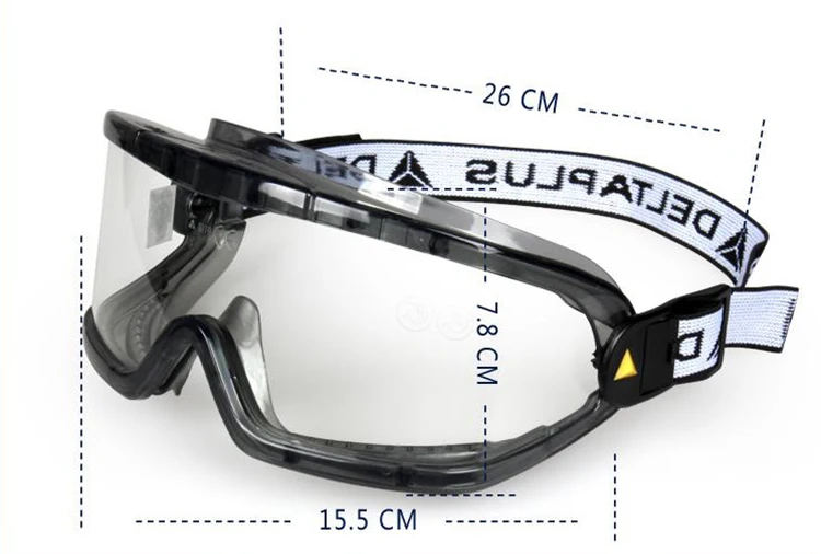 Deltaplus Safety Goggles Anti-Impact Anti chemical splash Protective Glasses Goggles Lab Labor Eye Protection Riding Anti-fog (11)