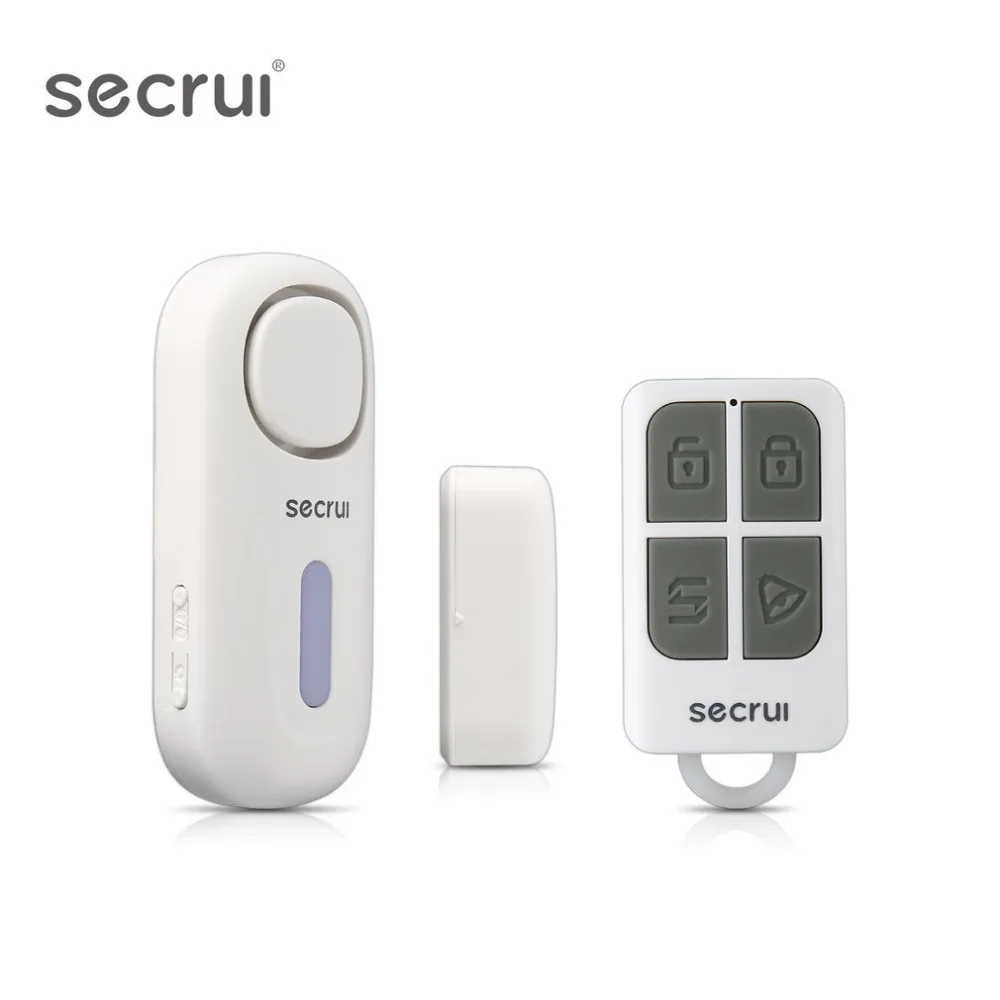 

SECRUI D2 Door/Window Entry Security Burglar Sensor Alarm PIR Door Magnetic Wireless Alarm System Security with Remote Control