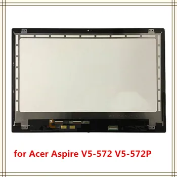 

15.6' Laptop lcd matrix screen Touch Screen Digitizer LCD Assembly for Acer Aspire V5-572 V5-572P notebook replacement