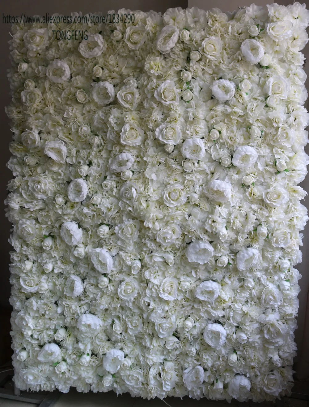 

10pcs/lot Artificial 3D flower wall silk peony rose wedding background decoration Runner table centerpiece flower TONGFENG