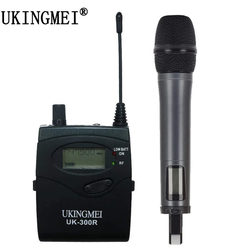 Wireless Handheld Microphone for DSLR Camera Outdoor Recording