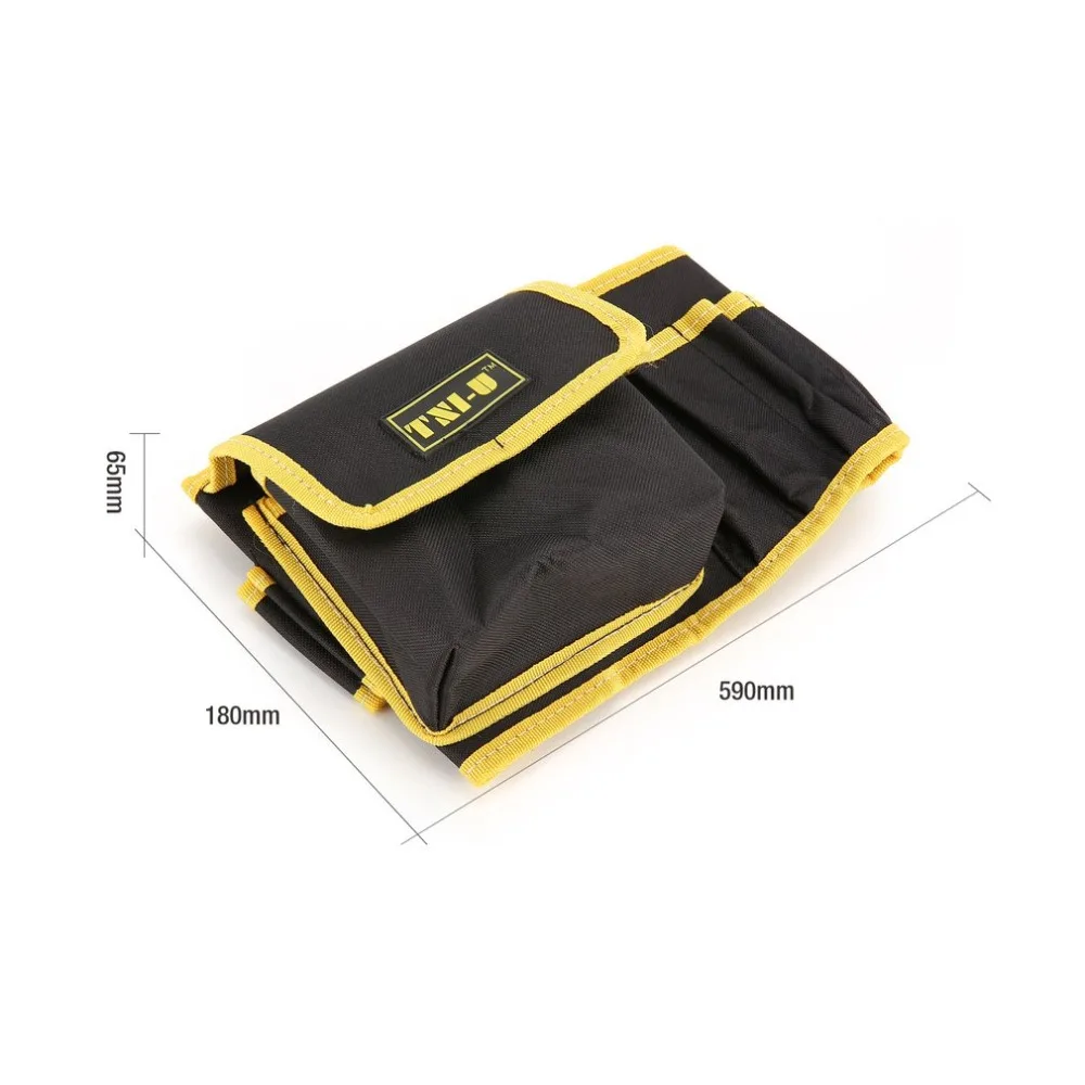Многофункциональный талии посылка Tool Kit органайзер Bag ремень электрическое оборудование карманы утилита плюшевый пояс строительство