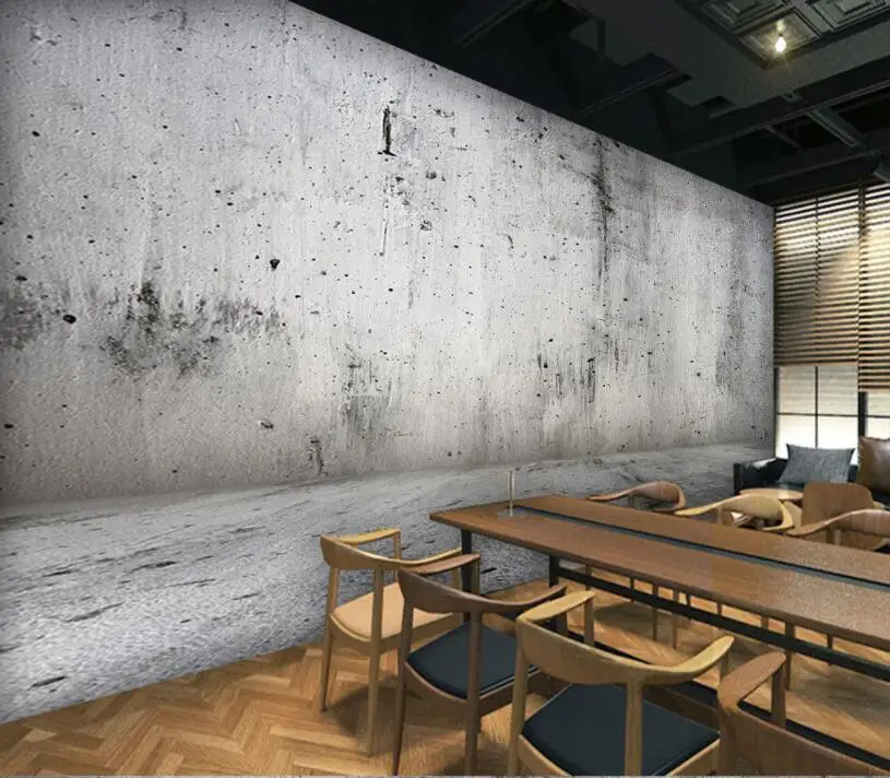 Пользовательские бетонные стены фото 3d обои ностальгические каменные стены текстура фон обои для гостиной Beibehang