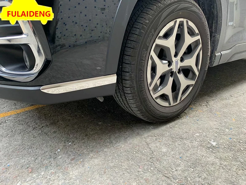 2 шт. для Subaru Forester ABS Хром передний угол бампер накладка покрышка аксессуары для стайлинга автомобилей