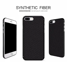 For Apple iPhone 7 Case 4.7″ Nillkin Synthetic Fiber Cell Phone Case for iPhone 7 Plus 5.5 inch Carbon Fiber Plastic Back Cover