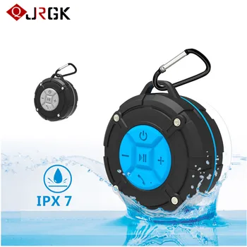 

JRGK Waterproof Bluetooth speaker Wireless Music Subwoofer portable speaker boombox computer powerful portable speakers for pc