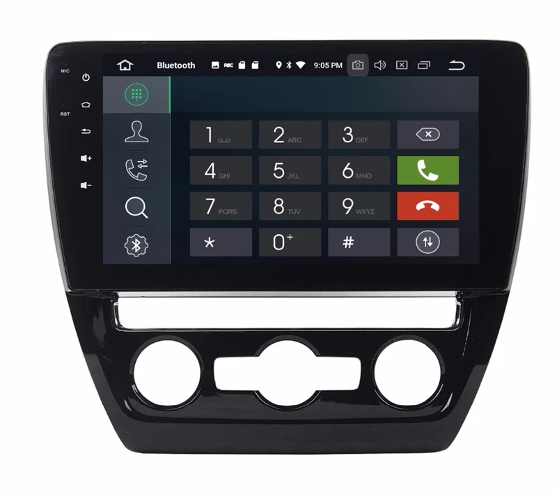 Clearance 10.1" android 9.0 octa core car autoradio for Volkswagen SAGITAR 2015 2016 with gps 4G RAM bluetooth rds 64g rom built in wifi 1