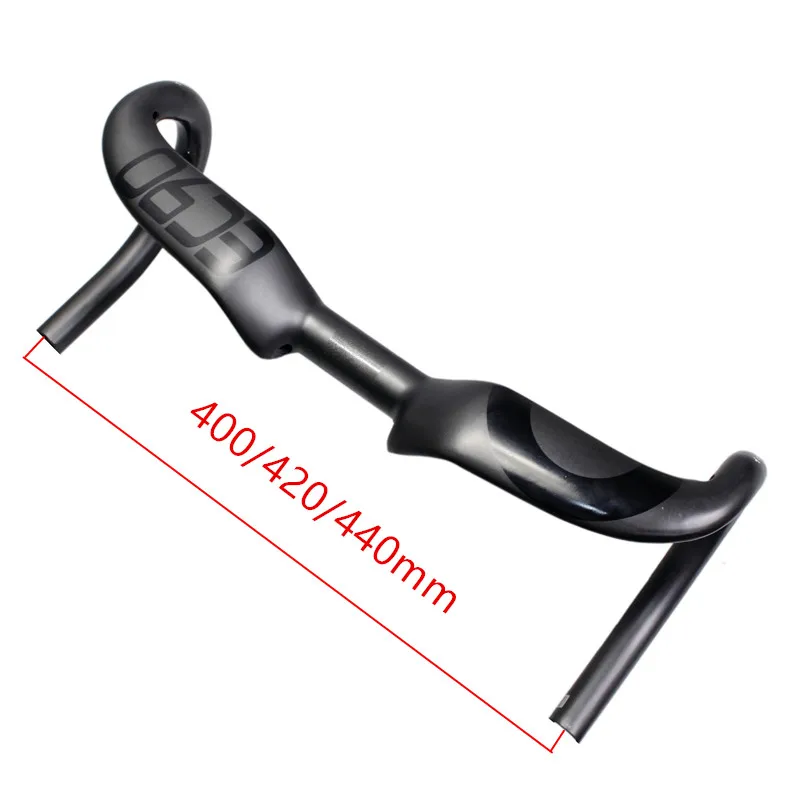 New! Carbon Fiber Highway Bicycle Thighed Handle EC90 Carbon Handlebar Road Bike Handlebar Bent Bar 400420440MM (6)_