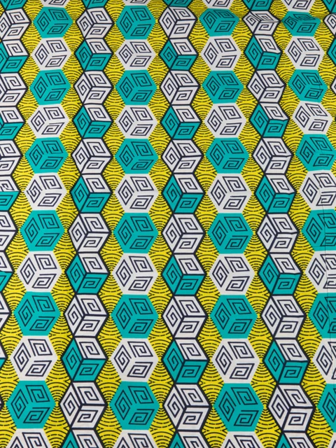 afrikanische batik stoff echtwachs gelb weies grnes quadrat wrfel muster fr kleid machen 6 yards rw73010 - Batiken Muster afrikanische batik stoff echtwachs gelb weies grnes quadrat wrfel muster fr kleid machen 6 yards rw73010 - Batiken Muster