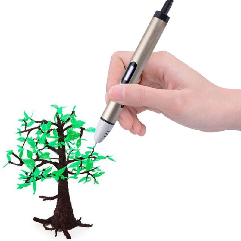 

3D Pen Creative Pen OLED PLA ABS Filament 3D Pen Printer for School Child Creative Enlightenment Education Pencil Gadget