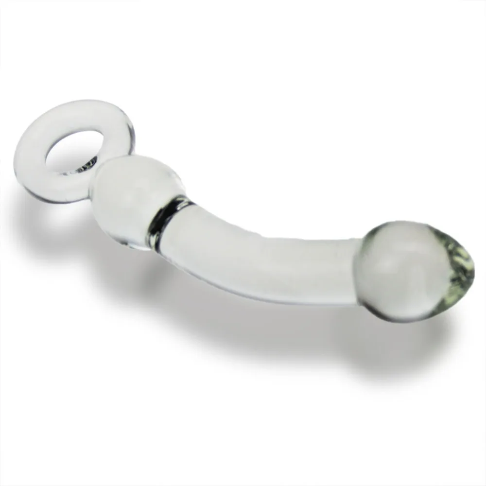HH0153Glass Anal Beads with Finger Loop (19)