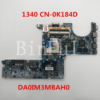 

High quality For XPS 1340 Laptop motherboard CN-0K184D 0K184D K184D DA0IM3MBAH0 G98-600-U2 GPU DDR3 DDR3 100% full Tested