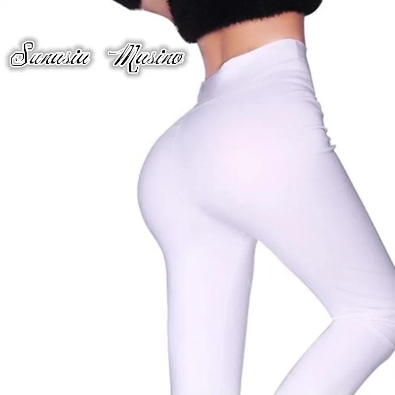 

lengthening Women Pencil Pants trousers S-6XL Plus size 2018 summer High elasticity waist Leisure High quality women pants