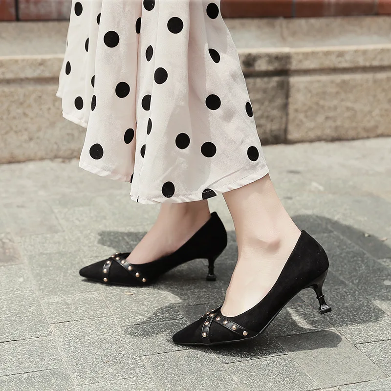

elegant shoes women black pumps kitten heels women dress shoes ladies high heels women office shoes black high heels stilleto