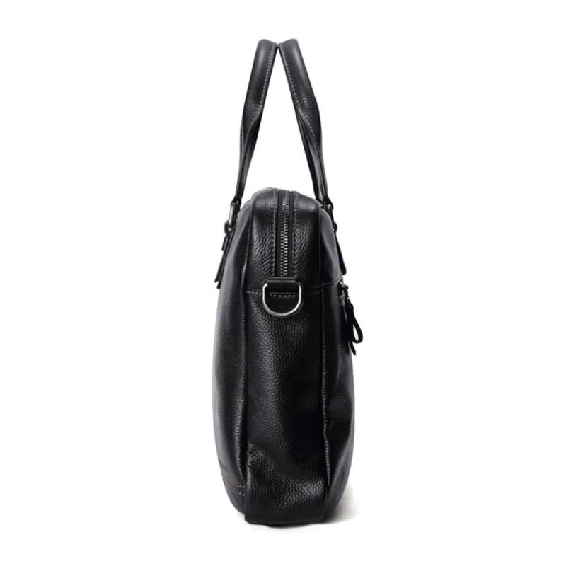 Fashion Genuine Leather Bag Men Bag Cowhide Men Crossbody Bags Men's Travel 14 inch Shoulder Bags Tote Laptop Briefcases Handbag Fashion Genuine Leather Bag Men Bag Cowhide Men Crossbody Bags Men's Travel 14 inch Shoulder Bags Tote Laptop Briefcases Handbag