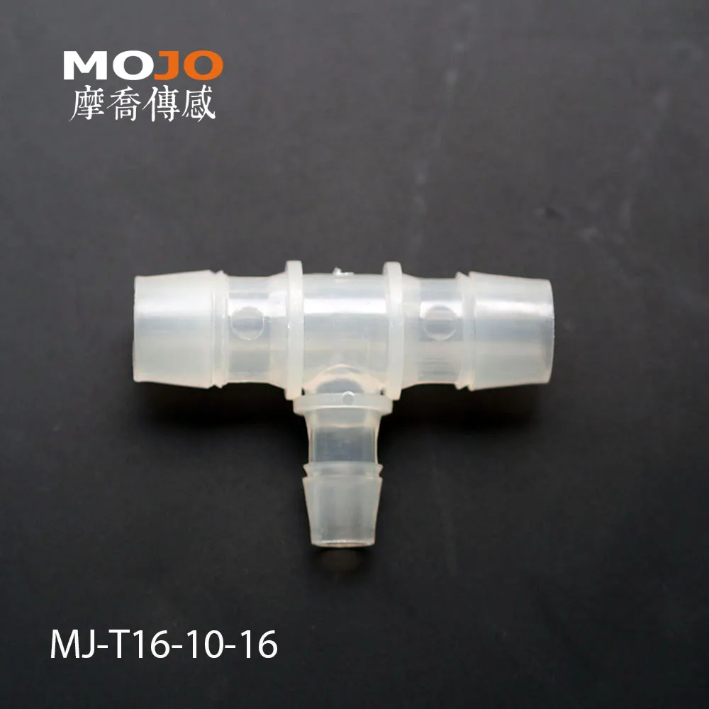

2019 Free shipping!! MJ-T16-10-16 Reducing multiple tee fitting connector 10 mm to 16mm barbed type connectors (10pcs/lots)