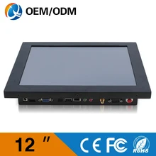 12» embedded computer Resistive touch screen Resolution 800×600 4gb ddr3 32g ssd industrial PC with intel N3150 1.6GHz