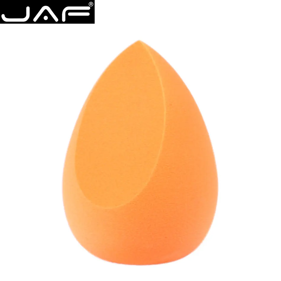 JAF Cosmetic Powder Puff Makeup Sponge Blender, Foundation Make Up Sponge for Face, Soft Miracle Complexion Concealer Makeup Egg - Цвет: Orange